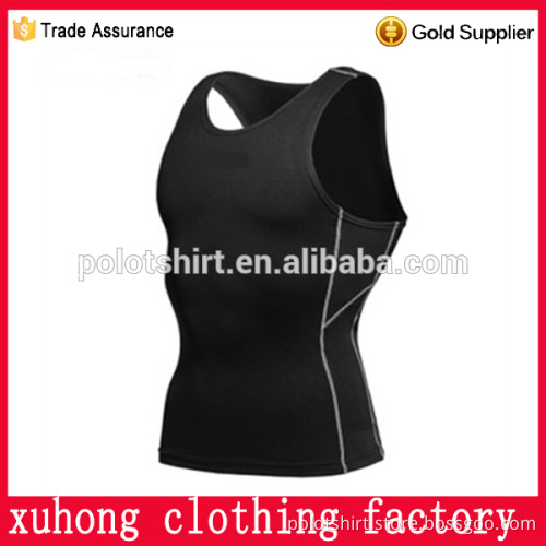 Sexy custom mens fitted plain running vests